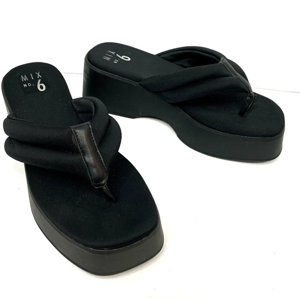 Mix No. 6 Cassia Platform Wedge Y2K Sandals